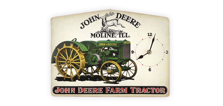 John Deere placa