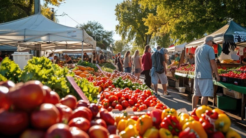 Mercados agrícolas locales