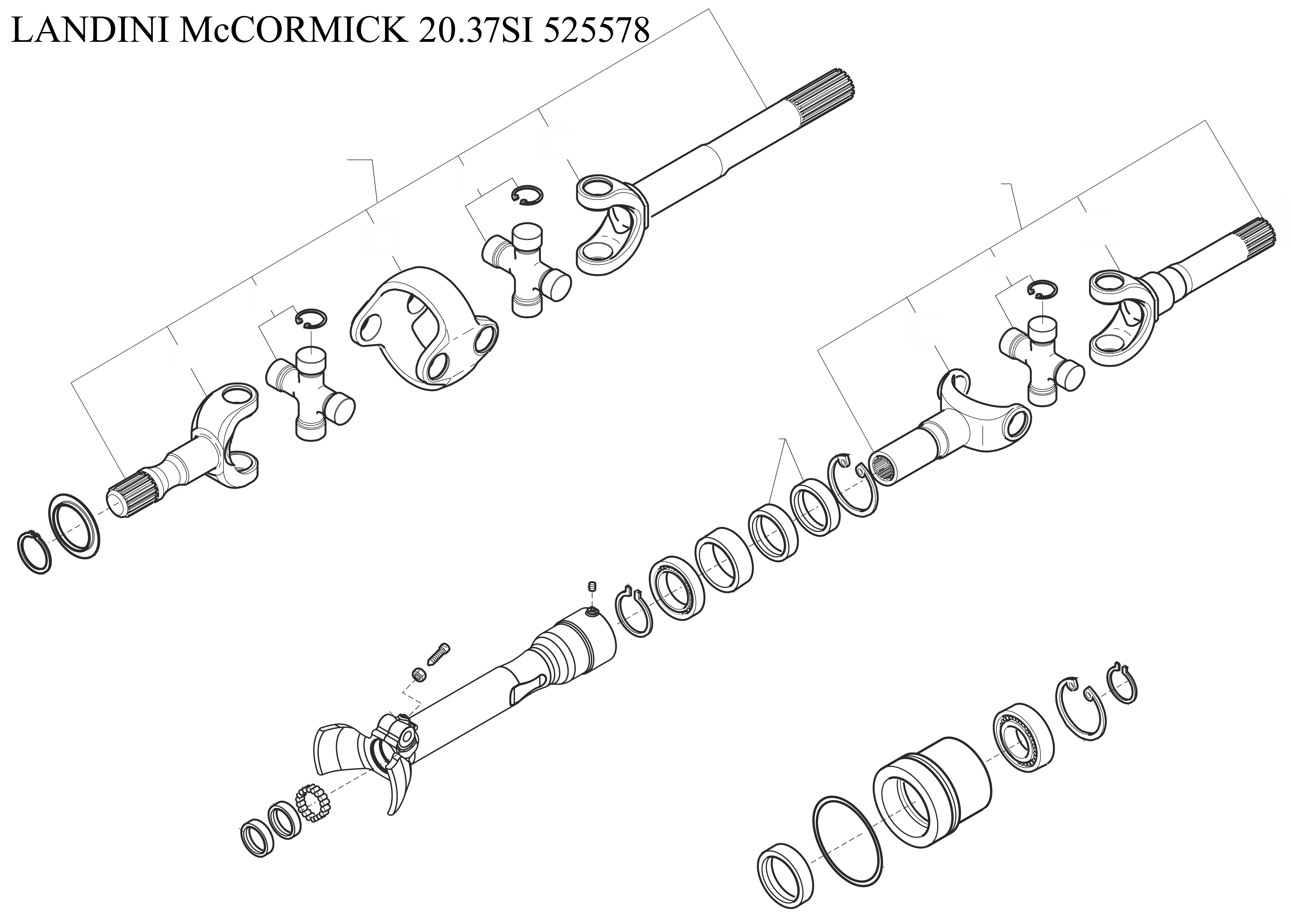 Anillo tractor Mc Cormick Landini | Repuestos Fuster