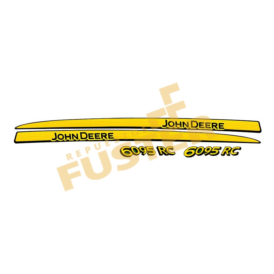 Decal set John Deere 6095RC Repuestos Fuster