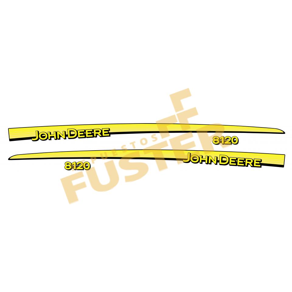 Decal set John Deere 8120 Repuestos Fuster