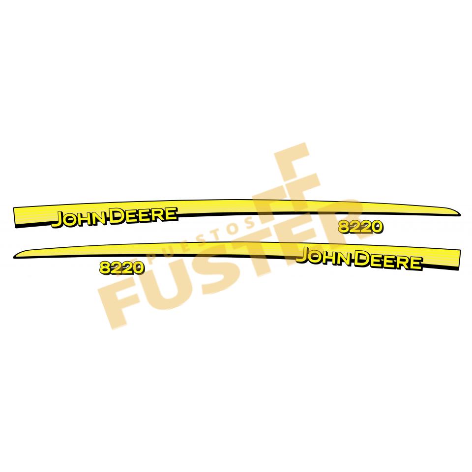 Decal set John Deere 8220 | Repuestos Fuster