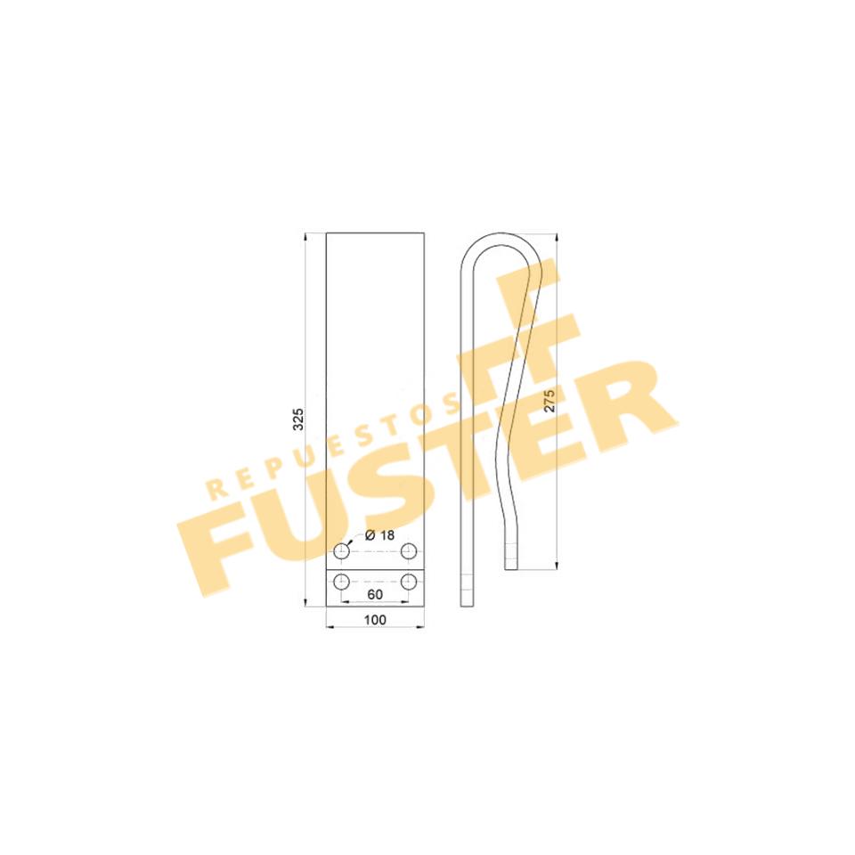 Hitch sensor spring-2299