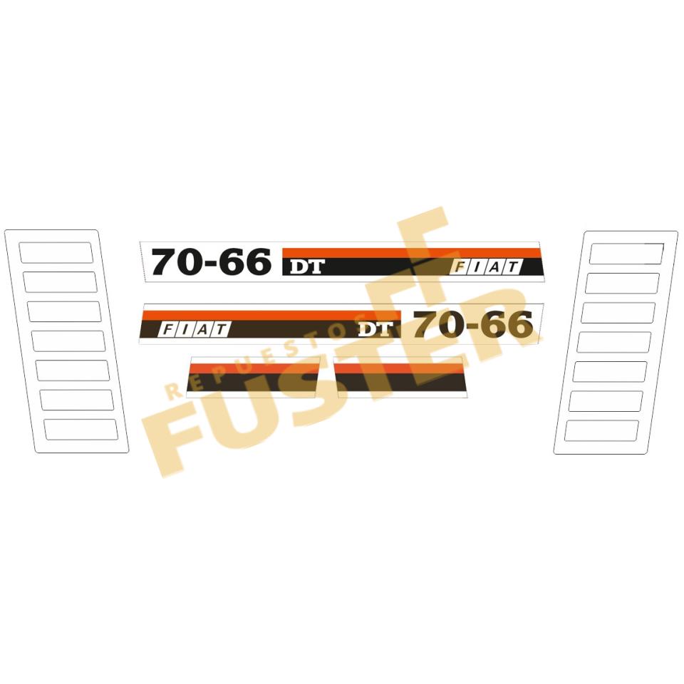 Juego de pegatinas-607066DT