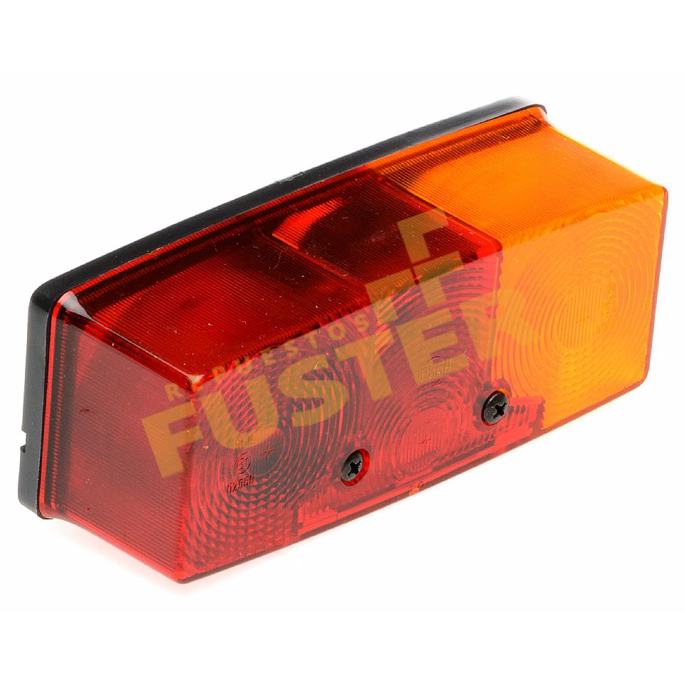 Obiettivo Fanale Posteriore Rosso LVU18747 Per John Deere 54D, 1026R, 2032R, 4120, 4410, 3025E, 5090E