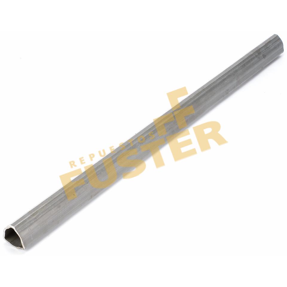 Tubo de transmisión triangular exterior 62,7 x 4 mm 3 metros